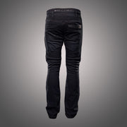4SR motorcycle jeans Club Sport Black back