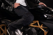 4SR motorcycle jeans Club Sport Black knee