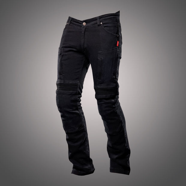 4SR motorcycle jeans Club Sport Black