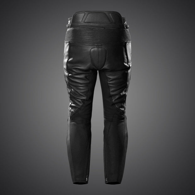 Leather and textile motorcycle pants, kevlar jeans
